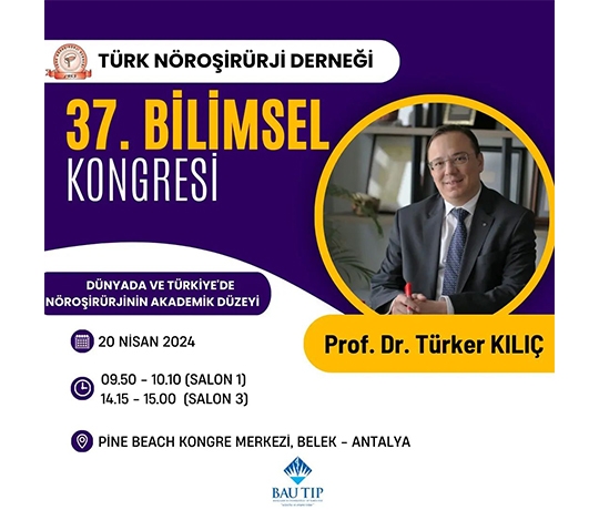 Türk Nöroşirürji 37. Bilimsel Kongresi