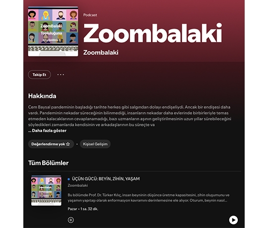 ZoomBalaki - Üçün Gücü; Beyin, Zihin, Yaşam